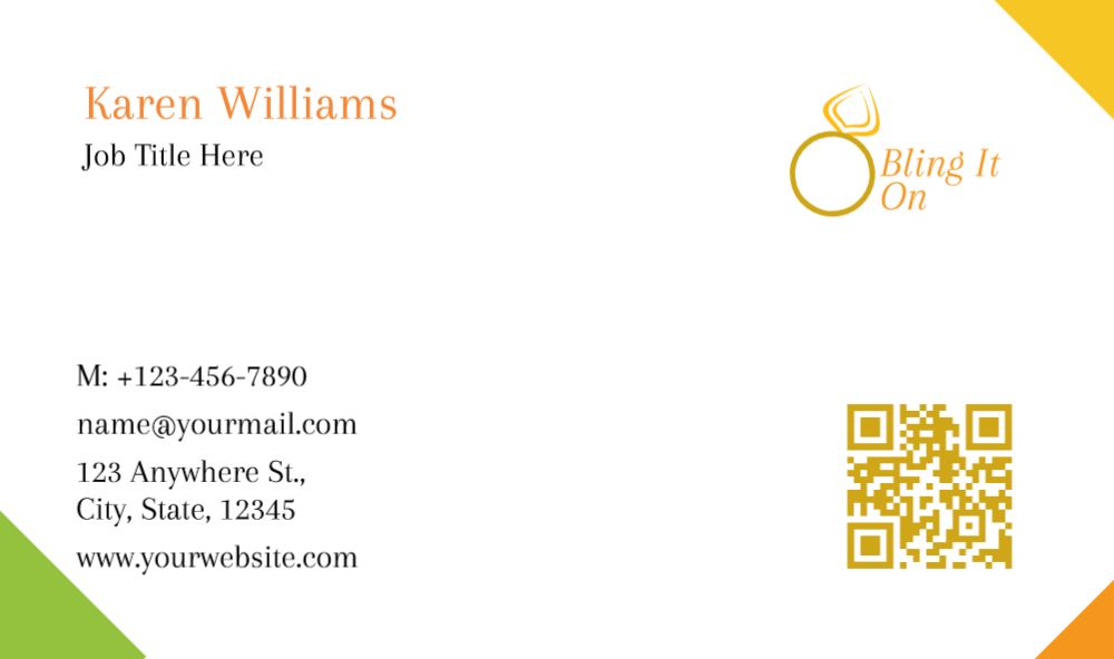 Spa Saloon Economical Business Cards template preview 50