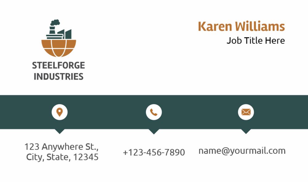 It And Internet Economical Business Cards template preview 30
