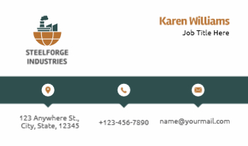 It And Internet Economical Business Cards template preview 1