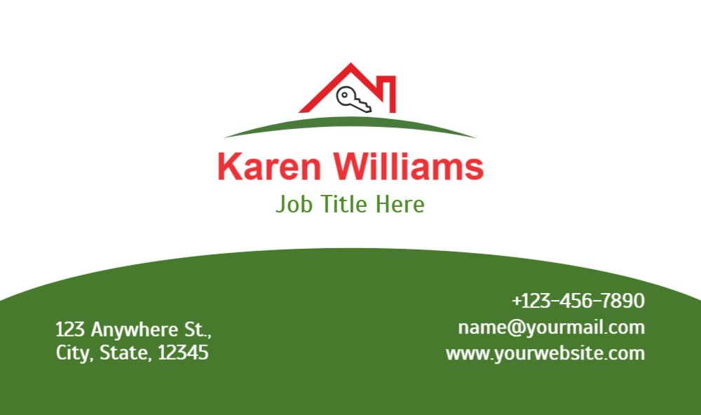 Real Estate Interior Design Rush Business Cards Prints template preview 40