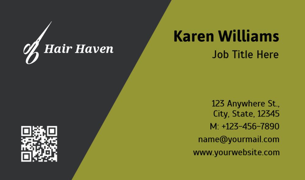 Spa Saloon Economical Business Cards template preview 34