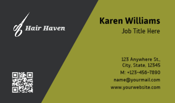 Spa Saloon Economical Business Cards template preview 5