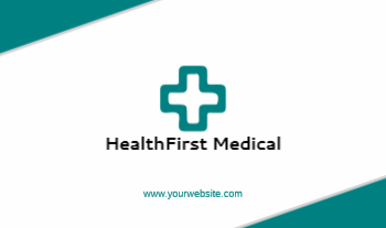 Health Care And Pharma Rush Business Cards Prints template preview 6