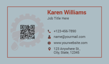 Business Services Economical Business Cards template preview 19