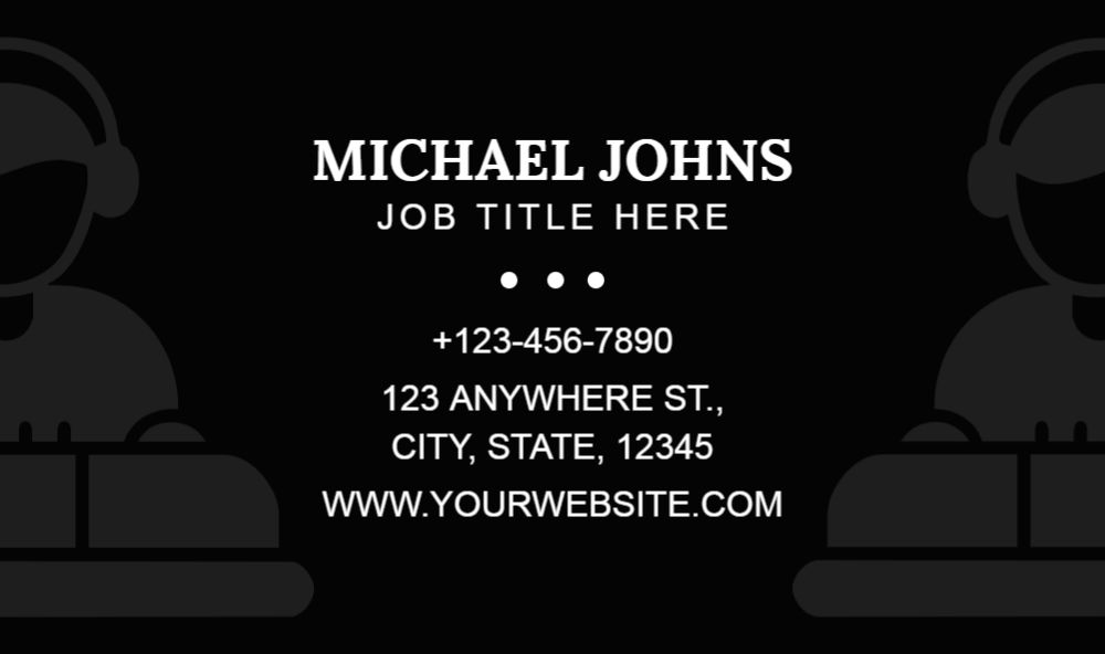 Club Rush Business Cards Prints template preview 54