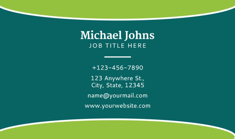 It And Internet Economical Business Cards template preview 38