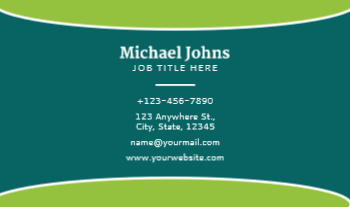 It And Internet Economical Business Cards template preview 9