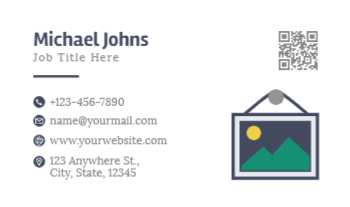 Rush Business Cards Prints template preview 21
