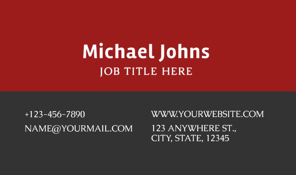Basic Economical Business Cards template preview 38