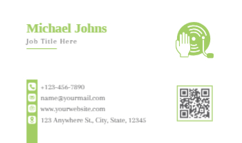 Entertainment Economical Business Cards template preview 7