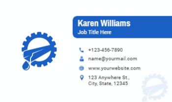 Transportation And Logistics Rush Business Cards Prints template preview 5