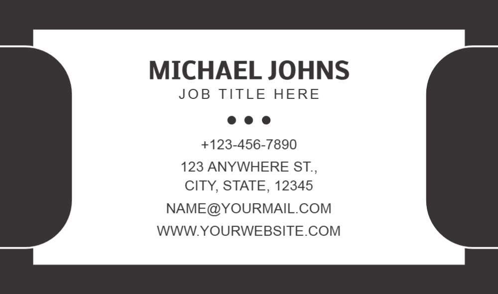 News And Media Rush Business Cards Prints template preview 34