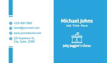 Entertainment Economical Business Cards template preview 5