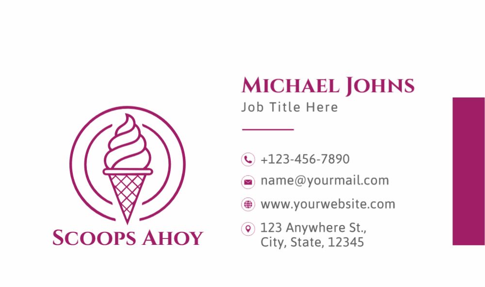 Food Hotel And Restaurant Rush Business Cards Prints template preview 56
