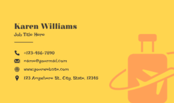 Holidays Rush Business Cards Prints template preview 1