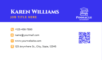 Education And Training Economical Business Cards template preview 9