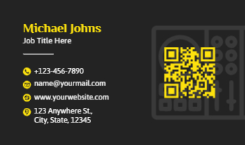 Club Economical Business Cards template preview 3