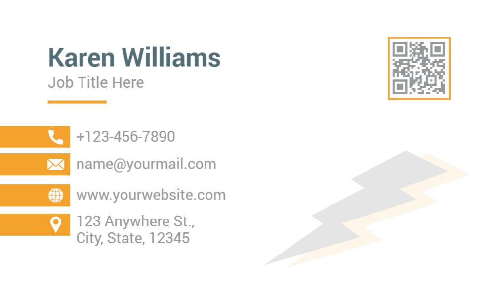 Electronics Rush Business Cards Prints template preview 46
