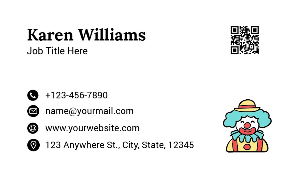 Entertainment Economical Business Cards template preview 52