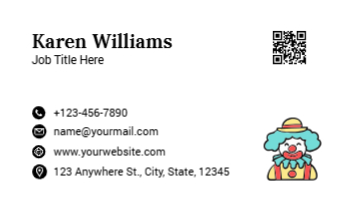 Entertainment Economical Business Cards template preview 23
