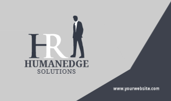 Human Resources Rush Business Cards Prints template preview 14