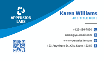 Finance Rush Business Cards Prints template preview 21