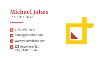 Management Rush Business Cards Prints template preview 15