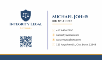 Real Estate Interior Design Economical Business Cards template preview 7