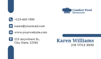 Coffee Bar Rush Business Cards Prints template preview 23