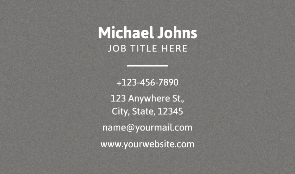 Management Rush Business Cards Prints template preview 22