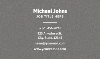 Management Rush Business Cards Prints template preview 1