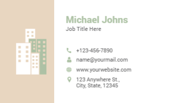 Security Rush Business Cards Prints template preview 1