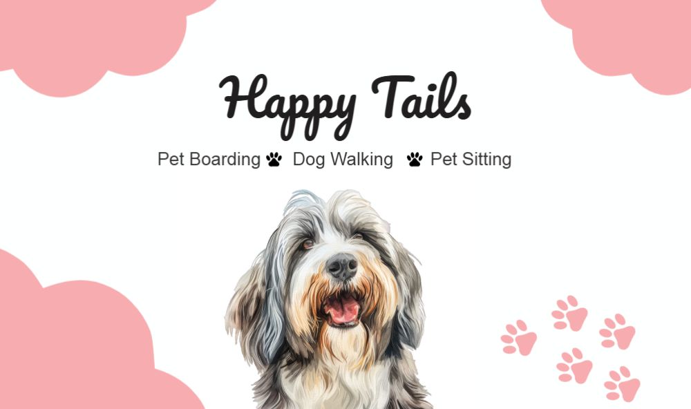Animal Pets Rush Business Cards Prints template preview 33