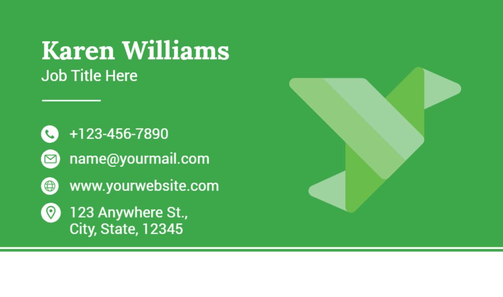 Rush Business Cards Prints template preview 40