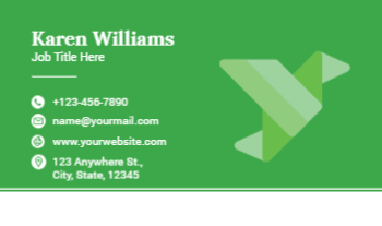 Rush Business Cards Prints template preview 11