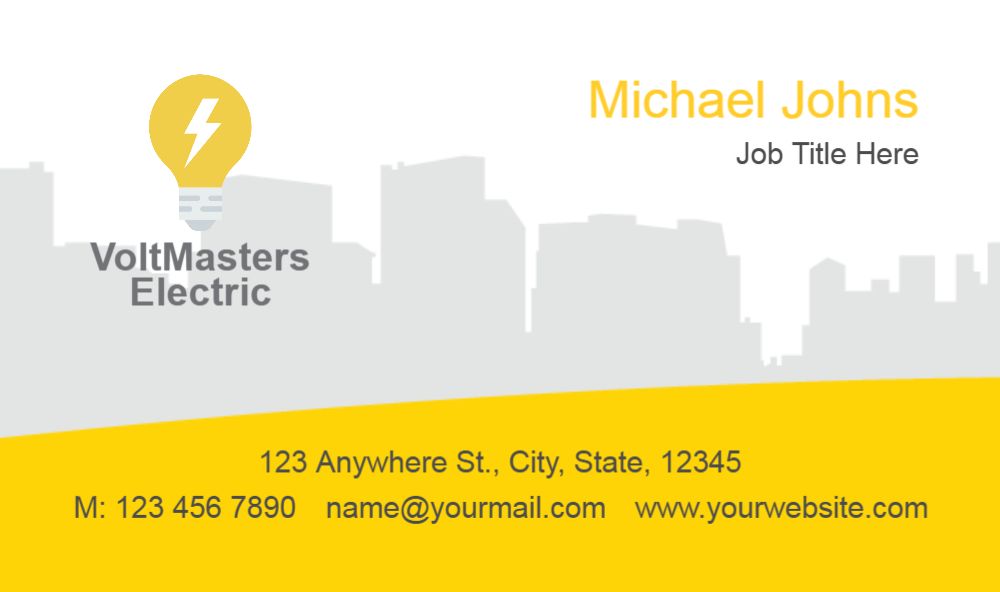 Electronics Rush Business Cards Prints template preview 54