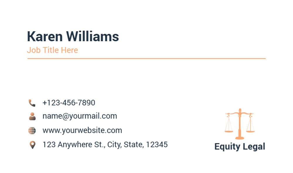 Lawyer Rush Business Cards Prints template preview 56