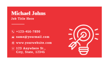 News And Media Rush Business Cards Prints template preview 23