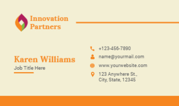 Computer Economical Business Cards template preview 5