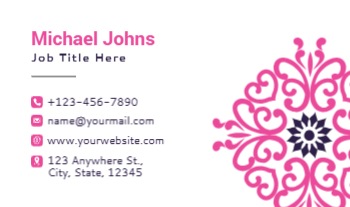 Rush Business Cards Prints template preview 17