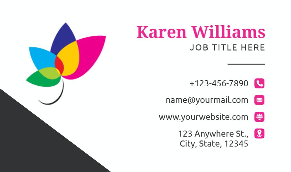 Spa Saloon Economical Business Cards template preview 38
