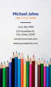 Education And Training Economical Business Cards template preview 13