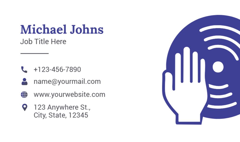 Music Dj Rush Business Cards Prints template preview 50