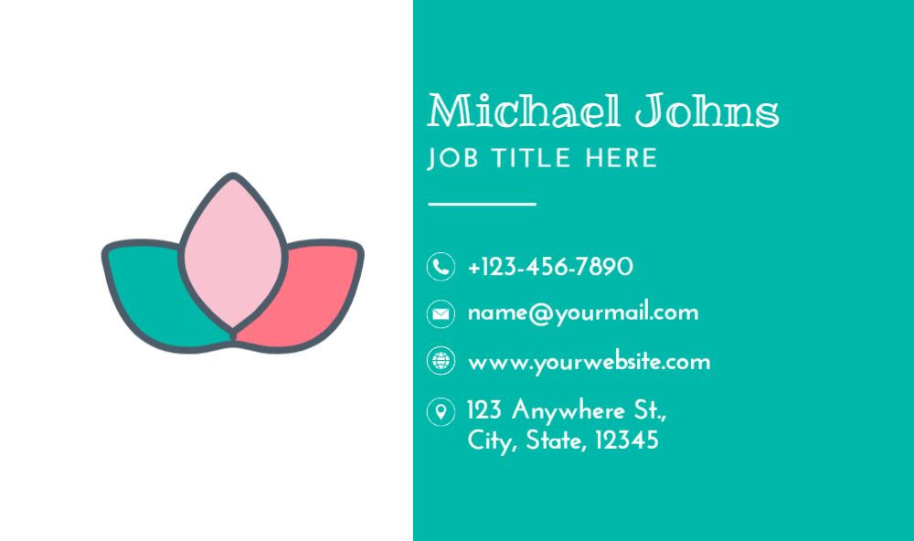 Beauty Economical Business Cards template preview 44