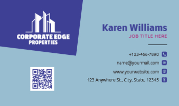 Human Resources Rush Business Cards Prints template preview 1