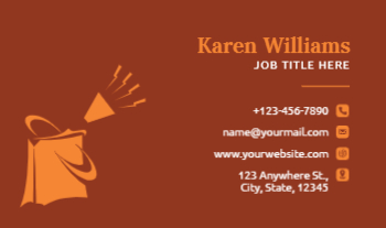Retail Shop Stores Rush Business Cards Prints template preview 11