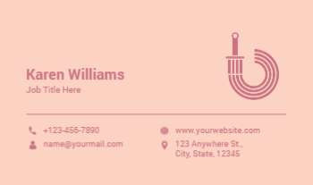 Arts And Photography Rush Business Cards Prints template preview 25