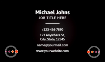 Management Rush Business Cards Prints template preview 5