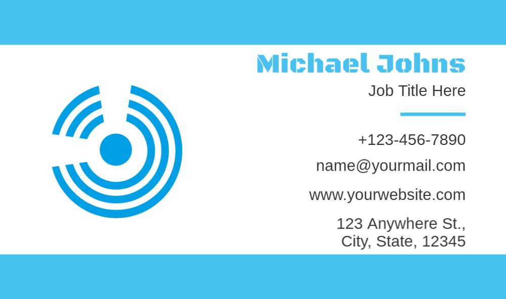 Communication Rush Business Cards Prints template preview 48
