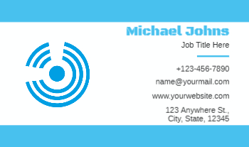 Communication Rush Business Cards Prints template preview 19